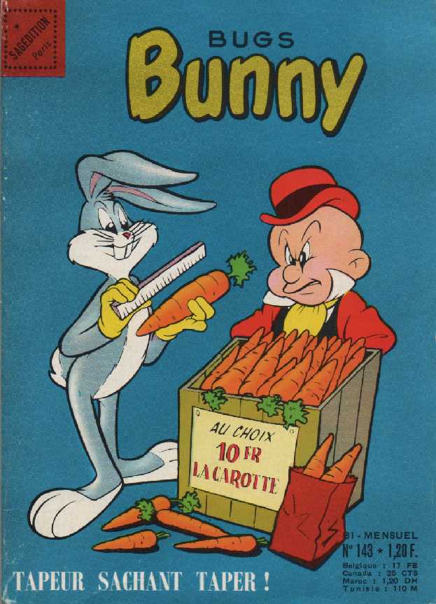 Scan de la Couverture Bugs Bunny 2 n 143